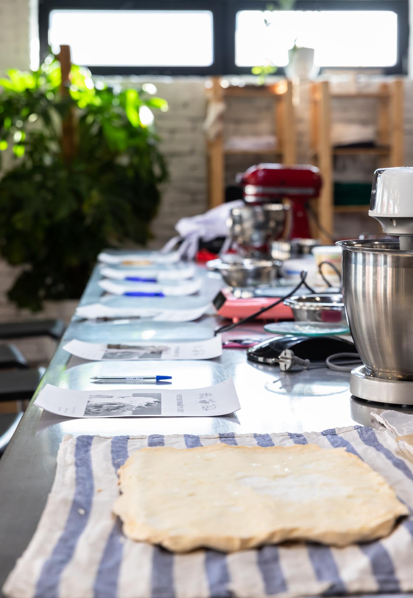 Workshop materials and plated samples for pricing overview